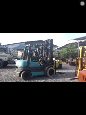 ขายถูก รถฟอร์คลิฟต์ toyota รุ่น6 2.5 ตัน เสา4เมตร ล้อคู่