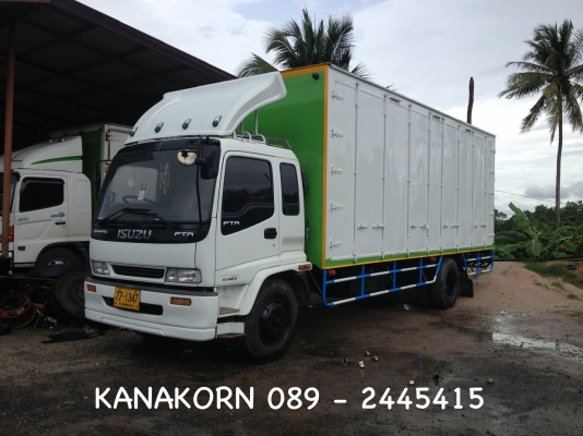 ขาย ISUZU DECA FTR 195 แรง ปี 2540 ตู้ประตู 10 บานไม่มีเสากลาง