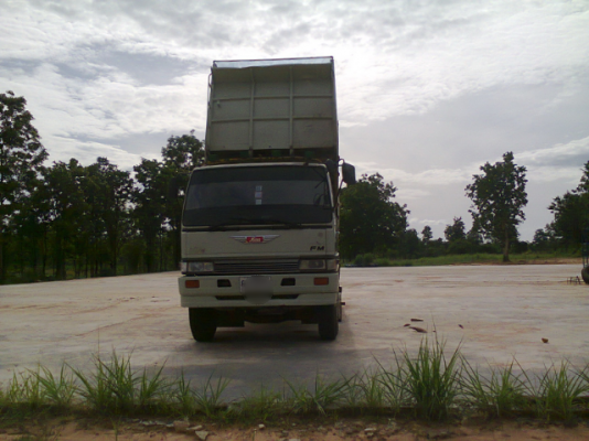 ขายดาว์นรถบรรทุกสิบล้อดั๊มพ์ HINO 3M NLD กระจกไฟฟ้า เครื่องเดิม เกียร์เดิม ดั๊มพ์โคราช พร้อมระบบลากพ่วง