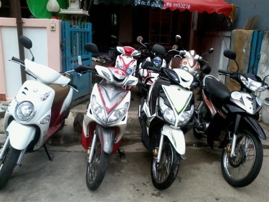 มอไซค์มือสองสภาพเยี่ยมเอกสารครบต่อลองได้คับ