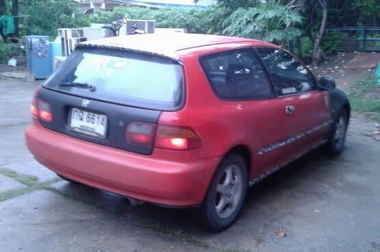 ด่วน..Civic3ประตูเครื่องเดิม95"เกียร์M/Tกระจกไฟฟ้าแม็ก14"ท่อNITTOช่วงล่างแน่นภาษี57(เอกสารพร้อมโอน)