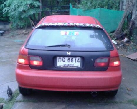 ด่วน..Civic3ประตูเครื่องเดิม95"เกียร์M/Tกระจกไฟฟ้าแม็ก14"ท่อNITTOช่วงล่างแน่นภาษี57(เอกสารพร้อมโอน)