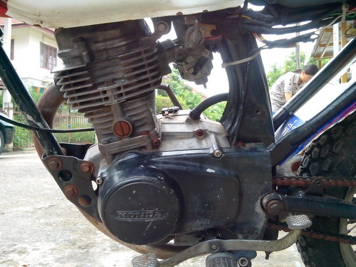 Honda FTR Tracker + CG110 ตัวเครื่องแรงอัดดีครับ
