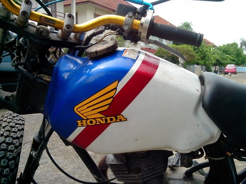 Honda FTR Tracker + CG110 ตัวเครื่องแรงอัดดีครับ