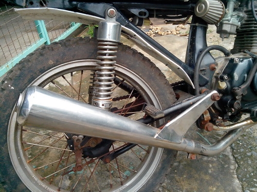 Honda FTR Tracker + CG110 ตัวเครื่องแรงอัดดีครับ