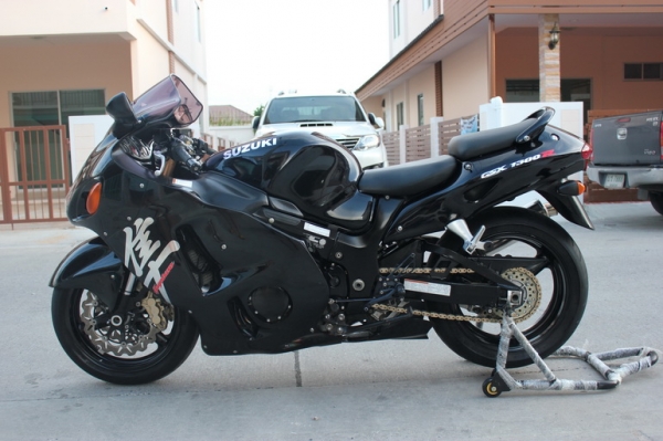 (ขาย))SUZUKI HAYABUSA ปี2002 LIMTED เฟรมดำ อินวอย+สรรพสามิตร