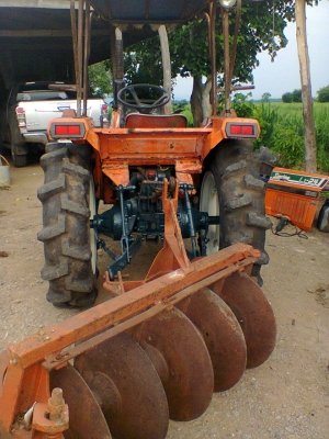 ขายรถไถ Kubota L1-24 แรง 2เพลา พร้อมผาน 5 1พวง