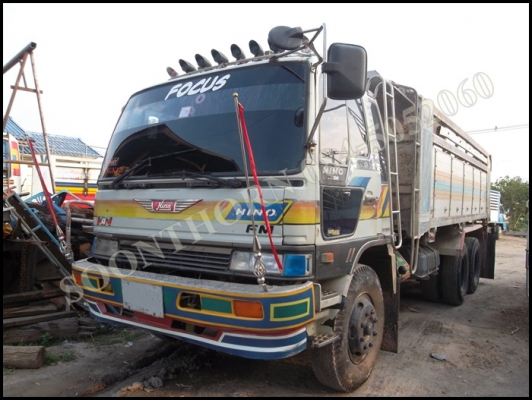 ขายด่วน รถบรรทุก 10 ล้อดั้ม HINO 3H 195 แรง/ 2 เพลา สภาพเดิมๆ สวยพร้อมใช้งาน ราคาสุดคุ้ม
