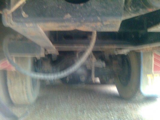 10 ล้อ ISUZU 2 เพลา 195 เทอรโบอินเตอร์ เทเลอร์บรรทุกรถเกี่ยว