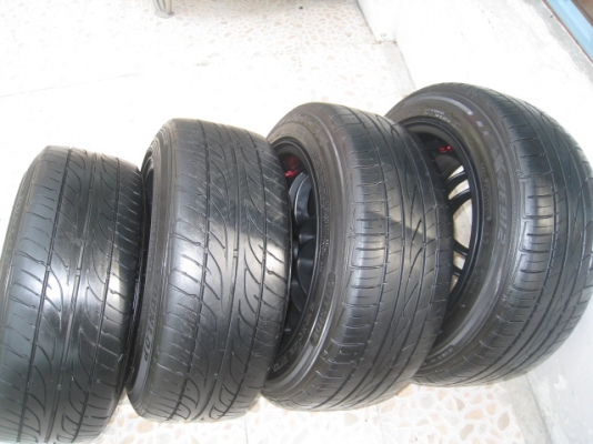 ขายล้อแม็กใหม่ RPF1 15"x8" et 35 4รู100 ล้อแม็กใหม่ไม่เคยใช้งาน+ยาง (081-3747940)