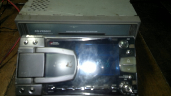 ขายวิทยุcdรถยนต์หน้าสไลด์ไฟฟ้าpanasonic