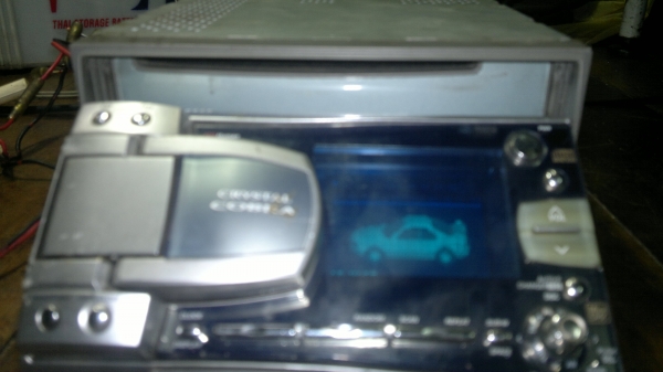 ขายวิทยุcdรถยนต์หน้าสไลด์ไฟฟ้าpanasonic