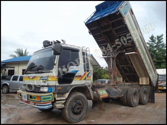 ขายด่วน รถบรรทุก 10 ล้อดั้ม HINO 3H 195 แรง/ 2 เพลา สภาพเดิมๆ สวยพร้อมใช้งาน ราคาสุดคุ้ม