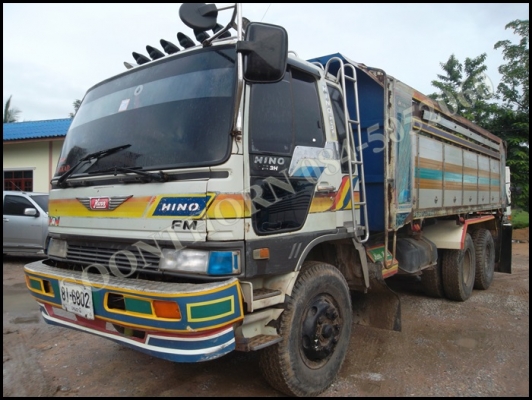 ขายด่วน รถบรรทุก 10 ล้อดั้ม HINO 3H 195 แรง/ 2 เพลา สภาพเดิมๆ สวยพร้อมใช้งาน ราคาสุดคุ้ม