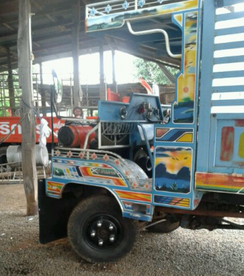 ขายอีแต๋น 6 ล้อดั้ม 5 ตัน เครื่อง นิสสัน2700 สามารถเปลี่ยนใส่ คูโบต้า 14 แรงได้ เกียร์ ร็อคอีสุ 6 เกียร์##ราคาคุยกันได้##