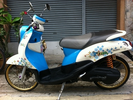 yamaha fino ปี 53 เครื่องดี สภาพสวย