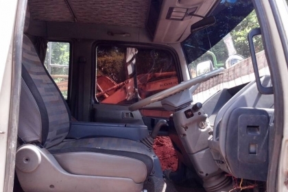 ขาย Hino สองเพลาดั้มพ์ เครื่อง HO6C turbo คัซซี KT920 เพลา ZM10 น๊อต เกียร์ ho8.2 มีสโล โทร 088-4501277