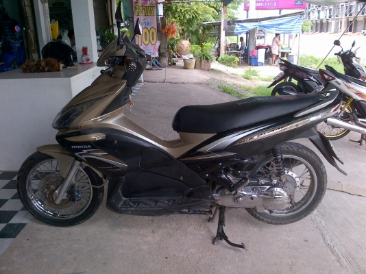 ขาย!ฮอนด้าแอเบรค ปี50 รถเครื่องเดิมแน่นๆ  พร้อมใช้ ทะเบียน+เอกสารโอน ภาษีไม่หมด