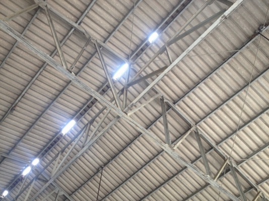 ขายโครงสร้าง 22x25เมตร 2 หลังคู่ สามารถนำมาต่อกันเป็น 22x50 ได้ สวยครับ ราคาไม่แพง