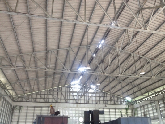 ขายโครงสร้าง 22x25เมตร 2 หลังคู่ สามารถนำมาต่อกันเป็น 22x50 ได้ สวยครับ ราคาไม่แพง