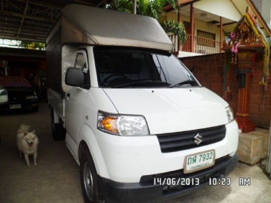 SUZUKI CARRY ปี 2010 เบนซิน ติดแก๊ส แล้ว