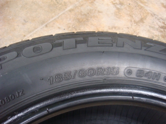 ขายยาง Bridgestone Potenza 185/60/15