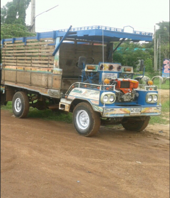 ขายอีแต๋นคอกใหญ่ 4ล้อ เครื่อง คูโบต้า 14 แรง ใหม่เอี่ยม มีเกียร์สโลว์เด้อ