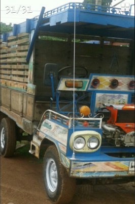 ขายอีแต๋นคอกใหญ่ 4ล้อ เครื่อง คูโบต้า 14 แรง ใหม่เอี่ยม มีเกียร์สโลว์เด้อ