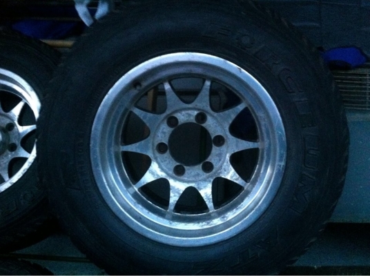 ล้อ JRD พร้อมยาง เหมาะสำหรับรถกระบะยกสูง