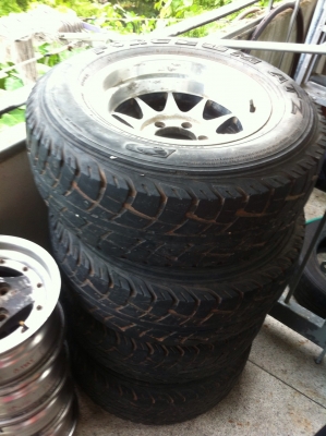 ล้อ JRD พร้อมยาง เหมาะสำหรับรถกระบะยกสูง