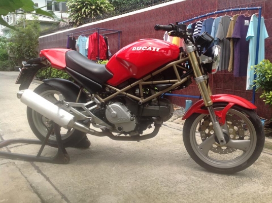 DUCATI M400 ทะเบียน ลายละเอียดด้านในครับ