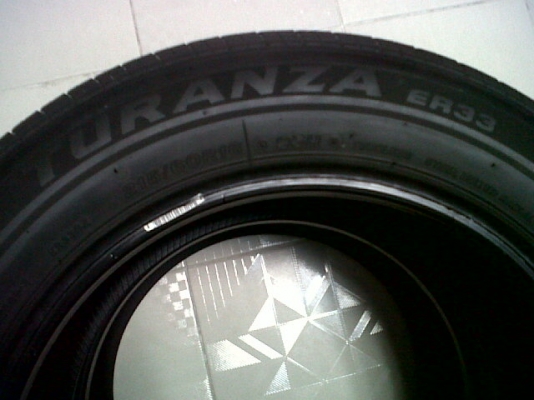 ขายยาง Bridgestone Turanza ER33 215 /60 R 16 ปี 36/11 - 1 คู่