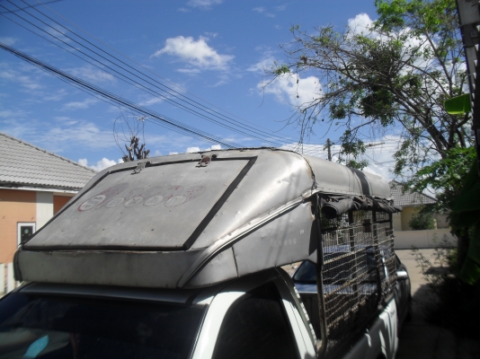 หลังคาเหล็ก รถกระบะตอนเดียว ISUZU