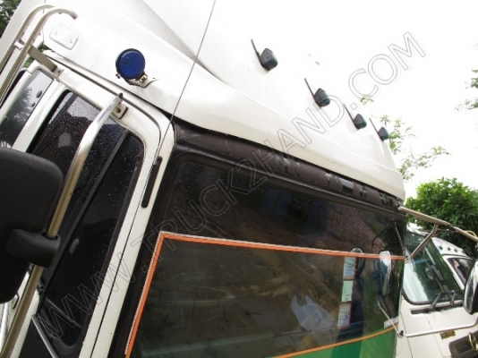 รถบรรทุก 10 ล้อบรรทุกตู้  ยี่ห้อ ISUZU