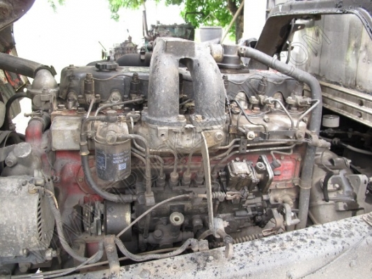 รถบรรทุก 10 ล้อบรรทุก  ยี่ห้อ HINO  180 แรงม้า