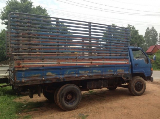 ขาย 6ล้อ TOYOTA DYNA BU91 115HP เครื่องเดิม 115 แห้งดี แรงดี ช่วงล่างใหญ่ คัสซีดีไม่ผุไม่ดาม ติดFหน้า-หลัง กระบะพื้นไม้คอกไม้สภาพดี ไม่หัก ยาว4.30ม. ยาง8.25ดี6เส้น หัวเดิมภายในสวย คอนโซลครบ พร้อมใช้ พร้อมลุยงาน ราคาต่อรองได้ครับ