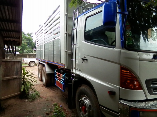 10ล้อดั้ม HINO MEGA 260 ปี48 ดั้มมิเนียมคอกเกษตร (ใหม่)