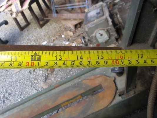 เครื่องเลื่อยตัดเหล็กใหญ่ HERO ขนาดใบเลื่อย16นิ้วขนาดยาว