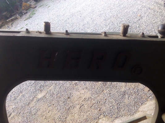 เครื่องเลื่อยตัดเหล็กใหญ่ HERO ขนาดใบเลื่อย16นิ้วขนาดยาว