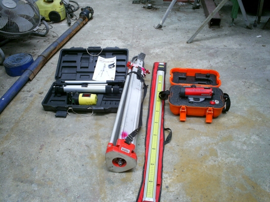 กล้องวัดระดับอัตโนมัติ + เครื่องหาระยะองศา แบบเลเซอร์