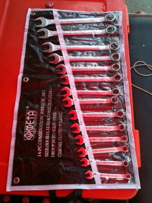 ประแจแหวนข้างปากตาย meta 14 ตัวชุด ประแจแหวนข้างปากตาย meta 14 ตัวชุด