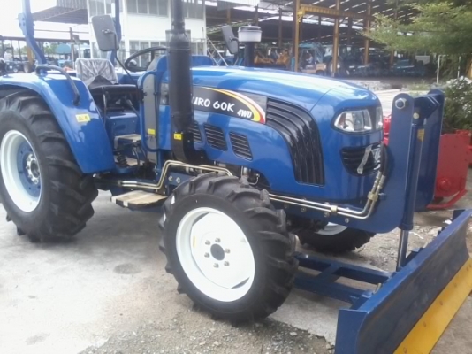 ขายรถไถ EURO60K 60แรง ของใหม่ ไดเร็คอินเจ็คชั้น 2เพลารวมอุปกรณ์