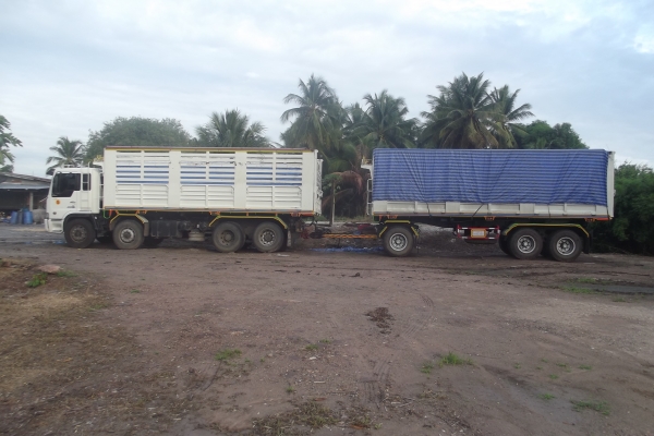 ขาย HINO PROFIA 2 คานหน้า พ่วง มีดั้ม เครื่อง P 11C 325 แรง