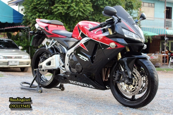 แม็กสิงห์บุรี//CBR600RR ปี2006 สภาพสวย สเป็ก ยุโรป ทะเบียนแท้โอนขนส่ง ราคา 269000 (รับเทิร์น)