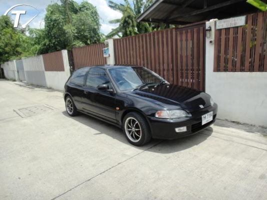 ด่วน..Civic3ประตูเครื่องV-TECเกียร์Autoก.ไฟฟ้าสีสวยภายในตุ๊กแกแอร์หนาวแม็ก15"ภาษีเต็ม(พร้อมขับส่ง)