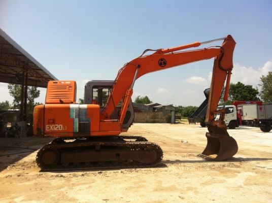 ขาย รถขุด  HITACHI EX120-2 ไฟฟ้าเต็มระบบ เก่านอก