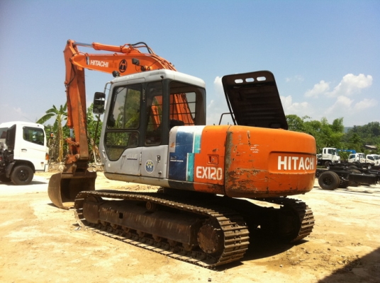 ขาย รถขุด  HITACHI EX120-2 ไฟฟ้าเต็มระบบ เก่านอก