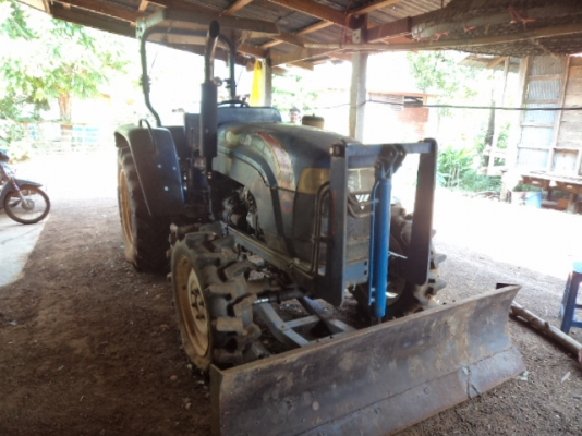 ขายรถไถ2เพลาEURO55DI 4WD อุปกรมีดันหน้า ผานหลัง ผาน4 ครบพร้อมใช้