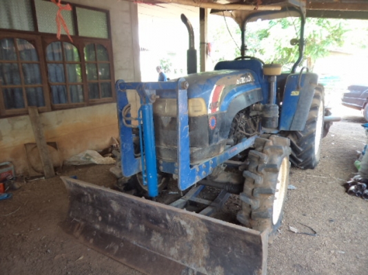 ขายรถไถ2เพลาEURO55DI 4WD อุปกรมีดันหน้า ผานหลัง ผาน4 ครบพร้อมใช้