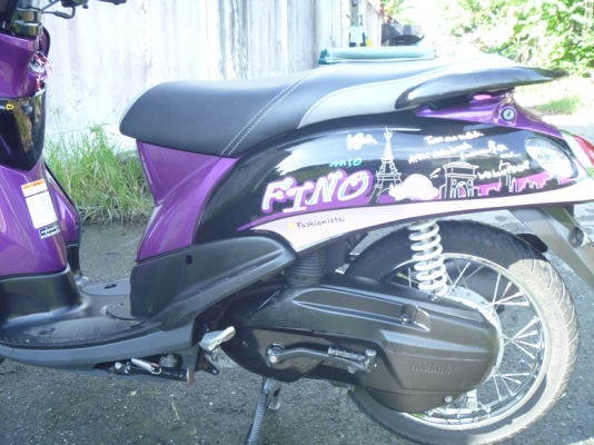 ขายyamaha new fino fashion 2 เกจ์จด 28พ.ย.2012 รถ 6 เดือน